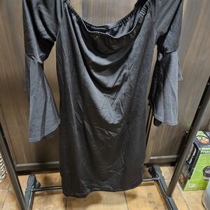 Elegant Black Women's Dress